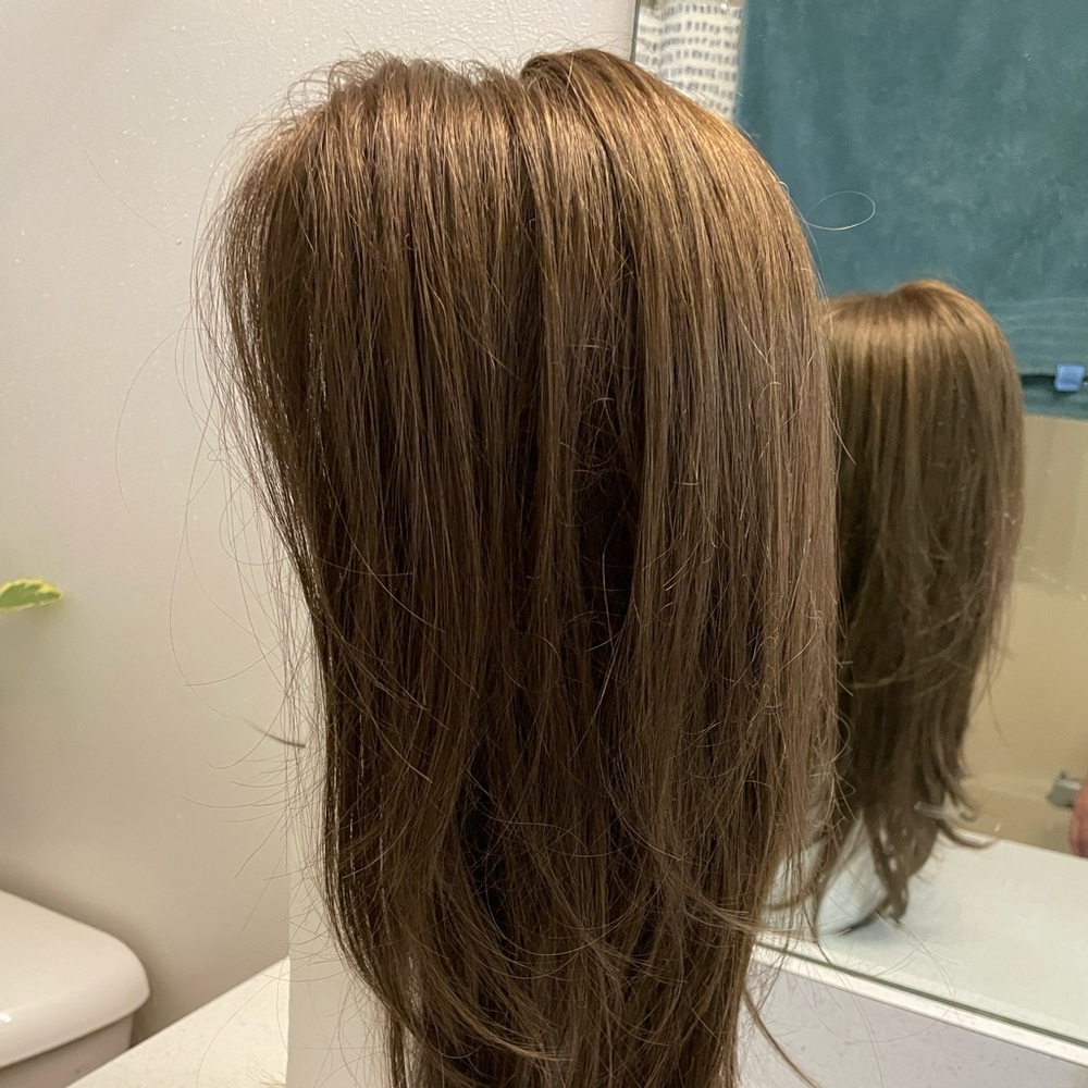 Jon Renau Top Smart 18” wig topper Cocoa 8 color